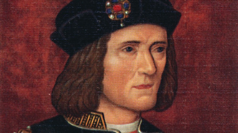 Richard III portrait in hat