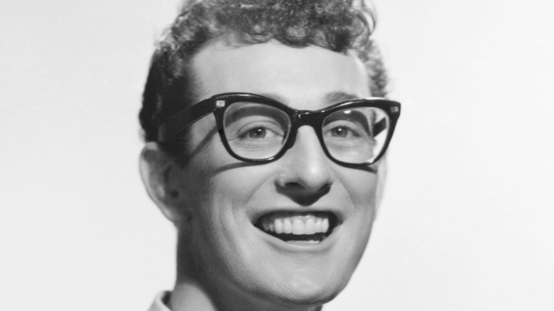 Buddy Holly smiling