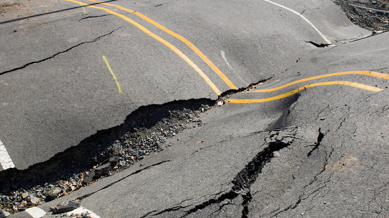 Road damage