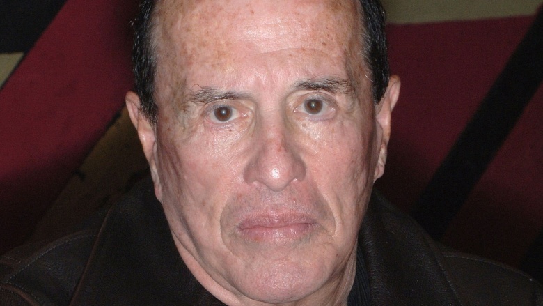 Kenneth Anger looking serious