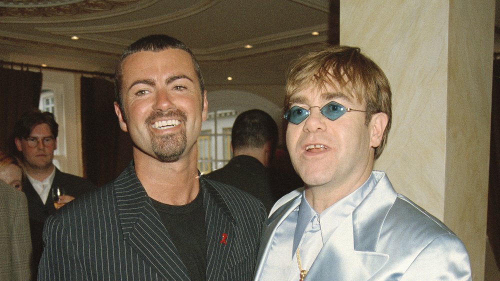 George Michael and Elton John