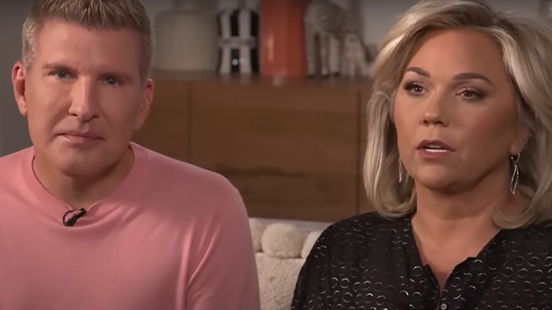 Todd and Julie Chrisley speaking