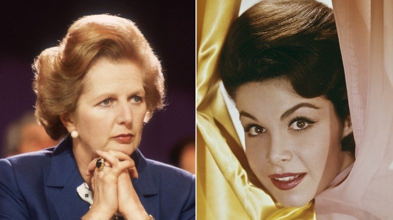 margaret thatcher, annette funicello
