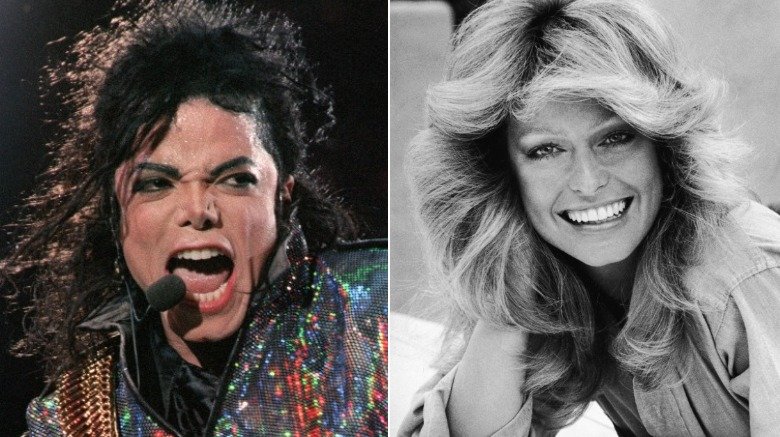 michael jackson and farrah fawcett