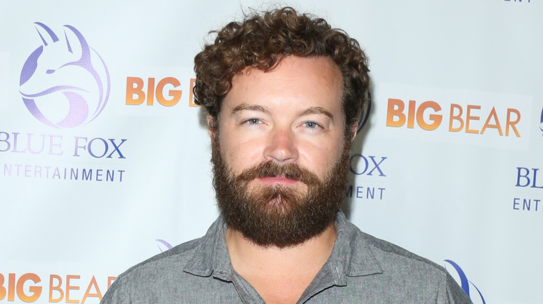 Danny Masterson bearded at movie event