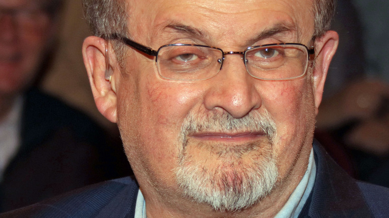 Salman Rushdie during TV show