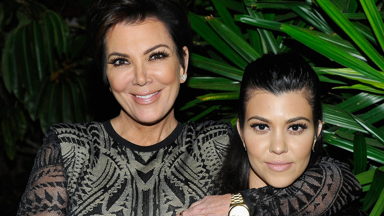 Kris Jenner and Kourtney Kardashian