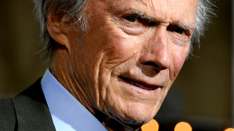 clint eastwood at a movie premier