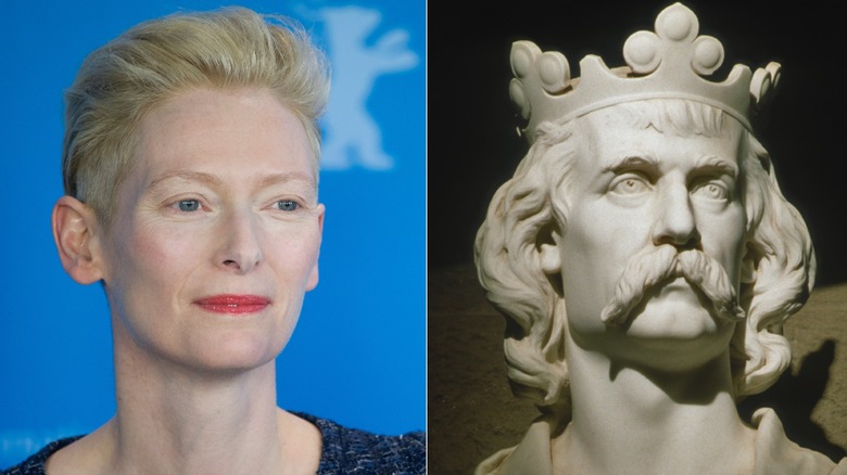 Tilda Swinton and Robert the Bruce