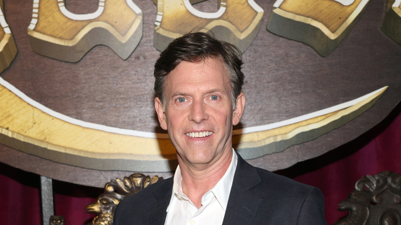 Erik Stolhanske staring at camera and grinning