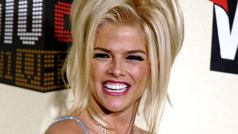 Anna Nicole Smith laughing
