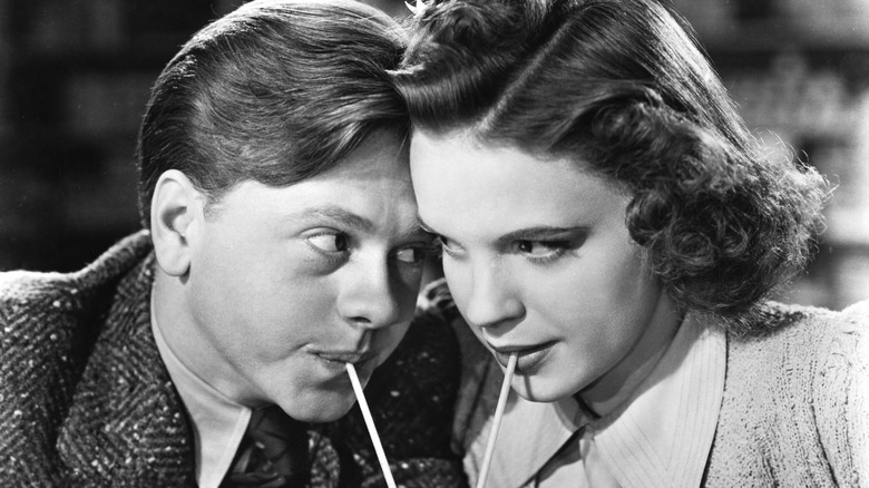 Mickey Rooney and Judy Garland