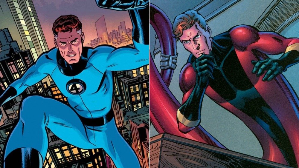 Mr. Fantastic, Elongated Man, Marvel, DC