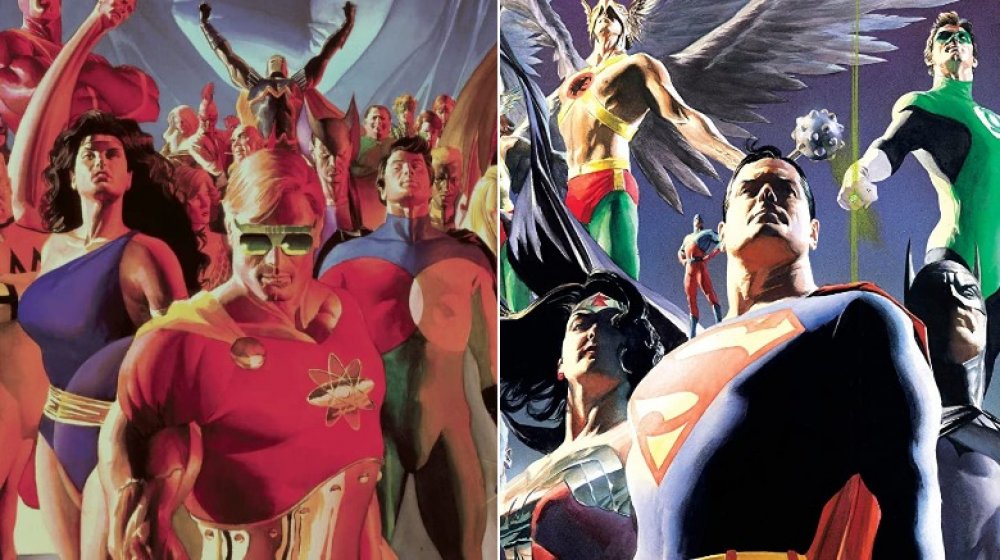 Squadron Supreme, Justice League, Marvel, DC