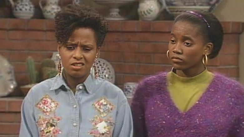 Erika Alexander in a scene from The Cosby Show
