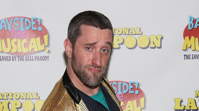 dustin diamond posing