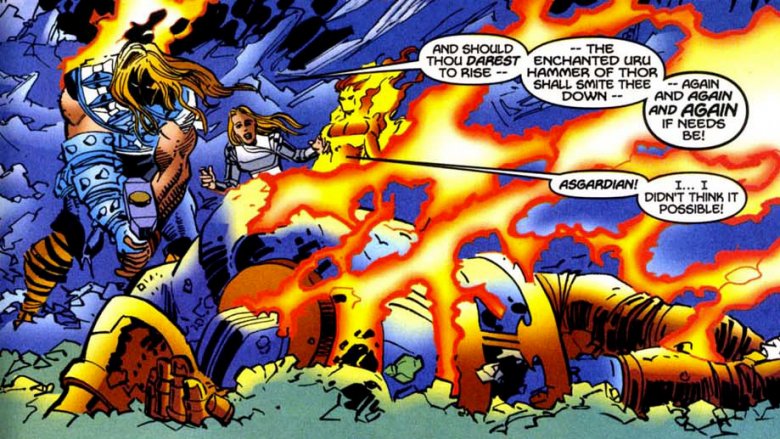 thor beats thanos