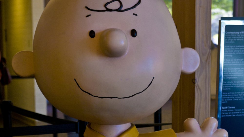 A representational image of Charlie Brown from Charles Schulz's iconic creation, Peanuts
