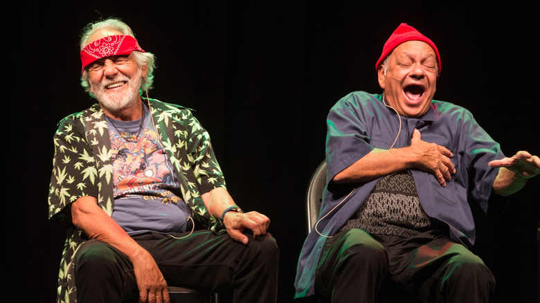 Photo of comedy duo Cheech and Chong