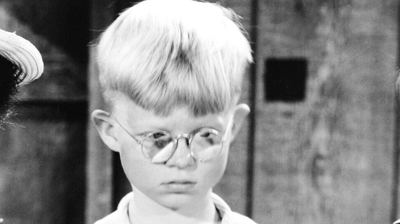 Billy "Froggy" Loughlin in scene from an "Our Gang" short