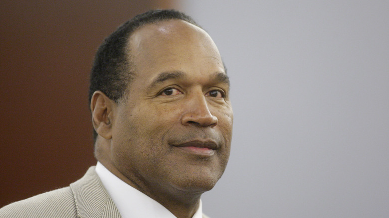 o.j. simpson smiling