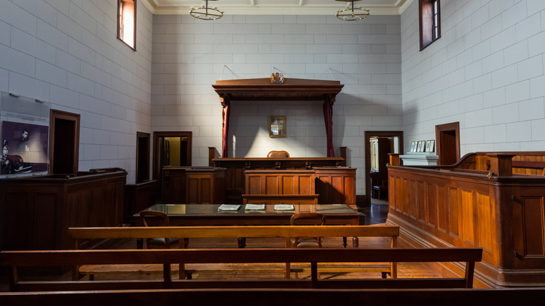 Australia court room interior
