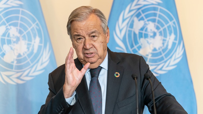 António Guterrez of the United Nations