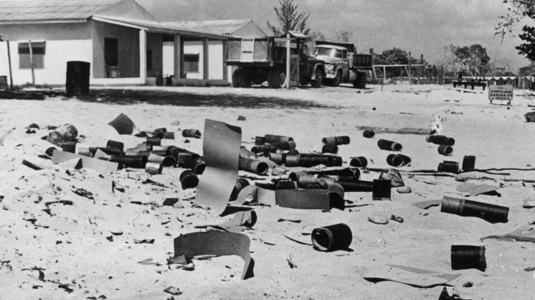 Debris from CIA bombings