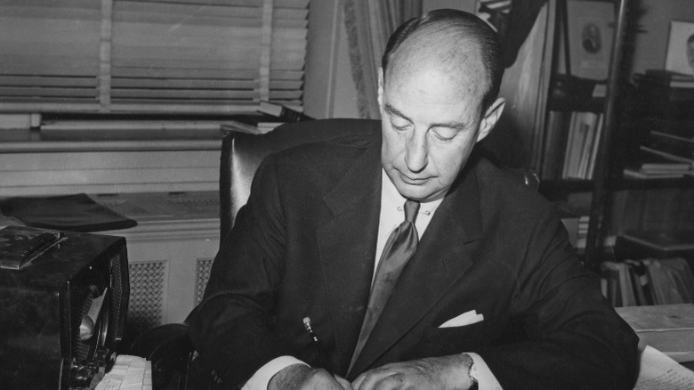 Adlai Stevenson writing