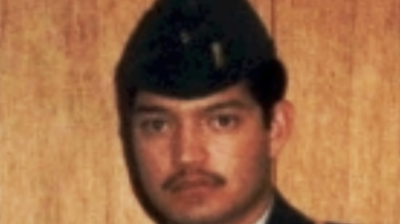 Steve Teran in his uniform