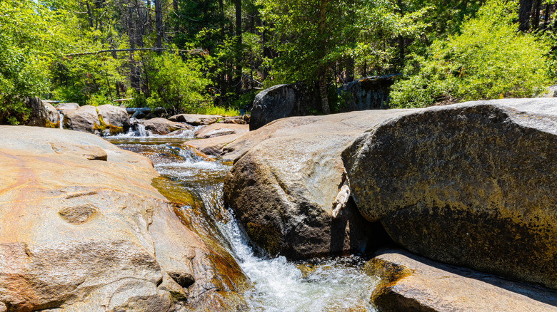 rocky creek like that in which hughes was discovered