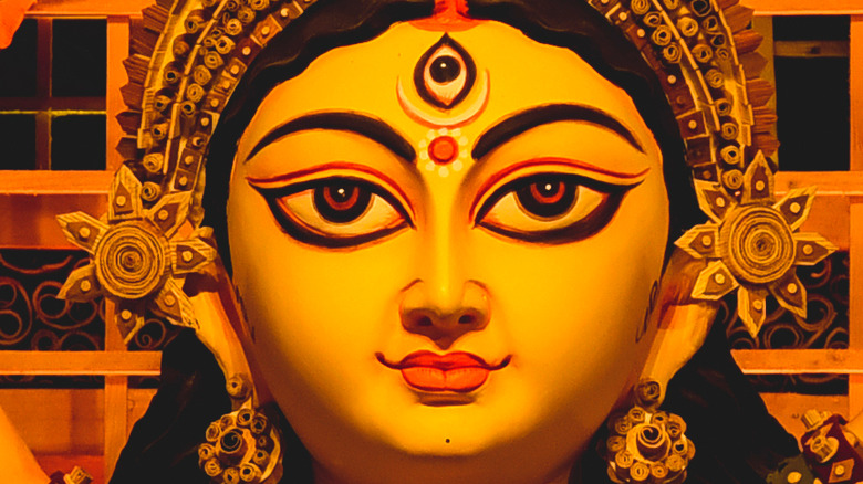 A Hindu goddess