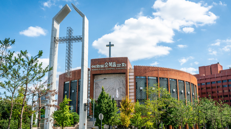 a megachurch in korea