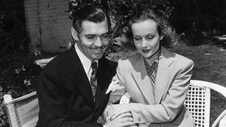 Clark Gable and Carole Lombard 