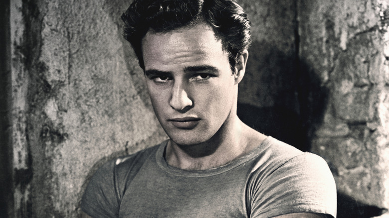 Marlon Brando in a promotional still for A Streetcar Named Desire