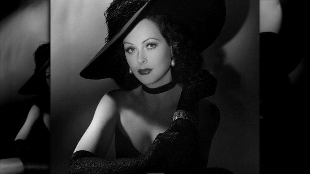 hedy lamarr elegant dress