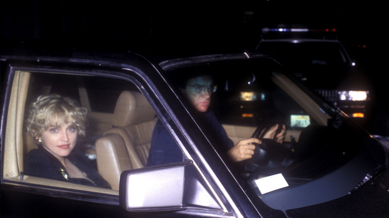 Madonna and Warren Beatty 1989