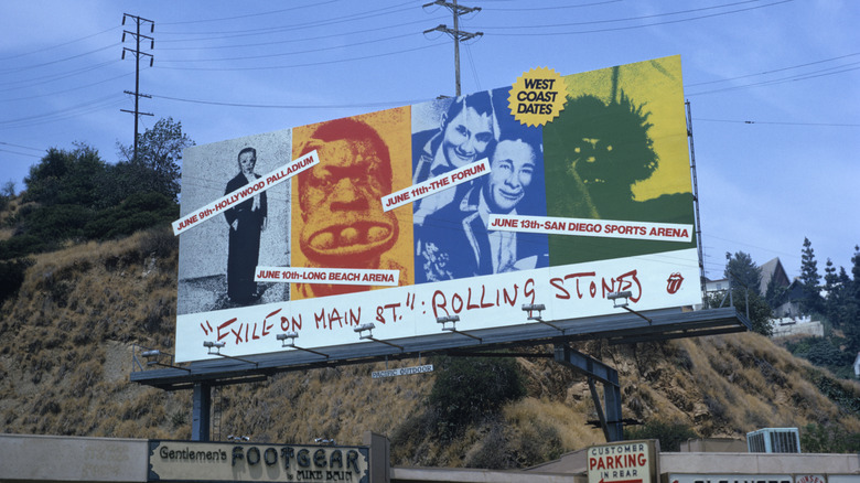 "Exile on Main St." billboard