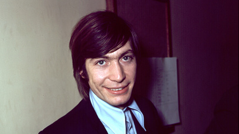 Charlie Watts backstage circa 1965.