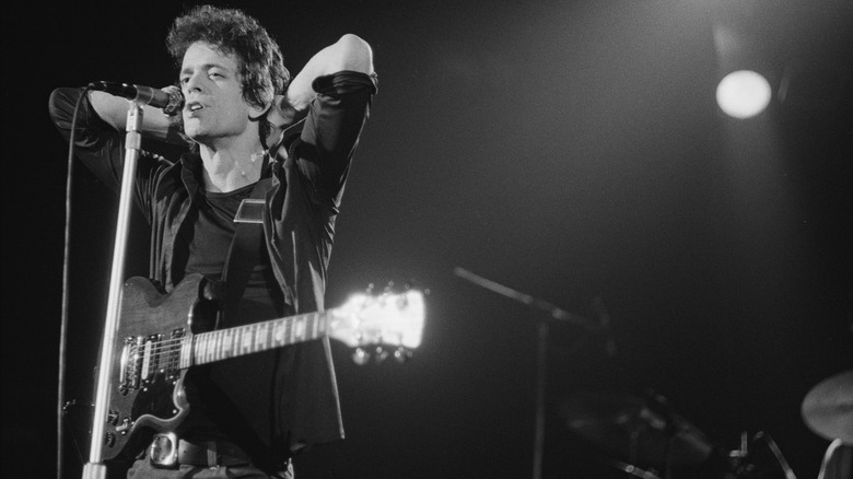 Lou Reed onstage