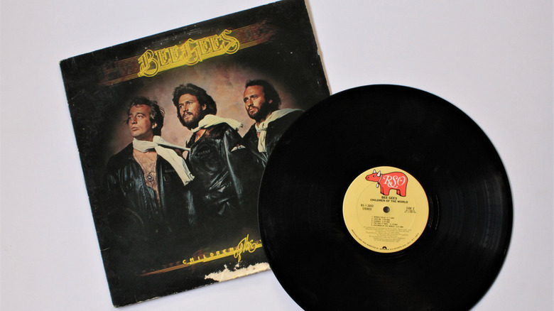 Bee Gees record LP cover art