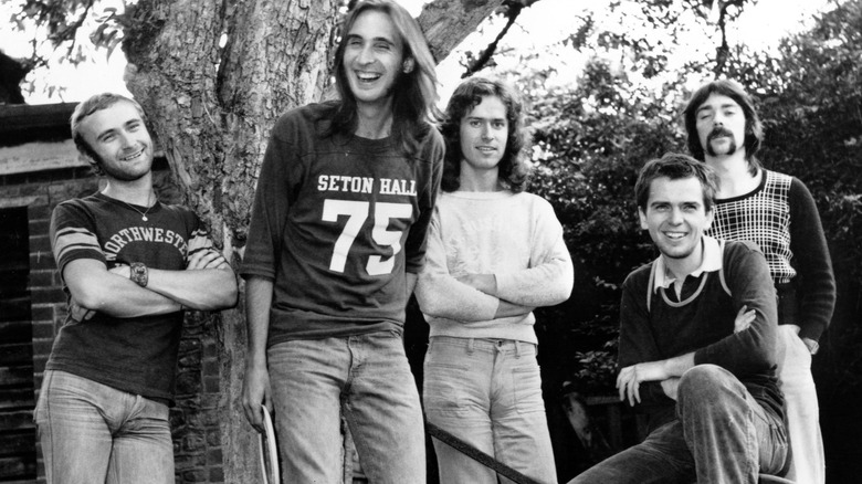 Early publicity photo of Genesis