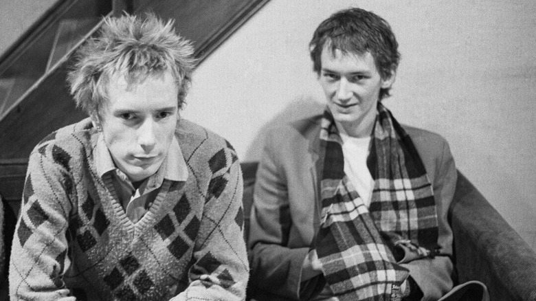 John Lydon with Keith Levene