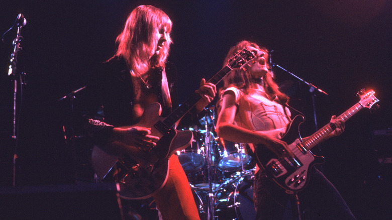 Rush playing live in the '70s