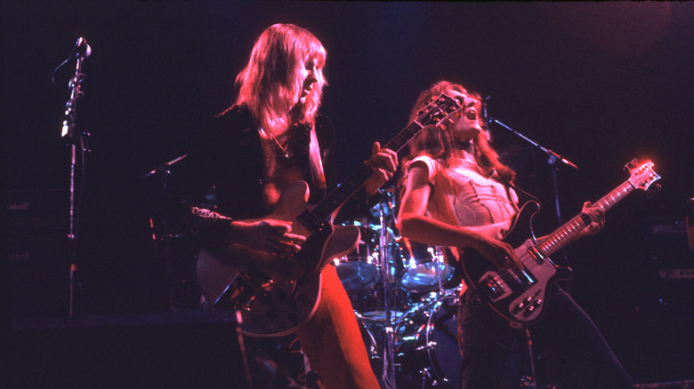 Rush playing live in the '70s