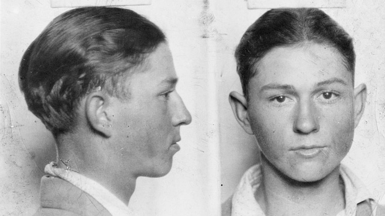 Clyde Barrow mugshot, circa 1926