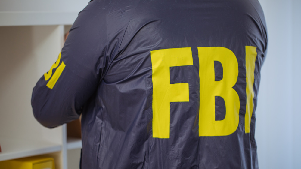 FBI agent in jacket