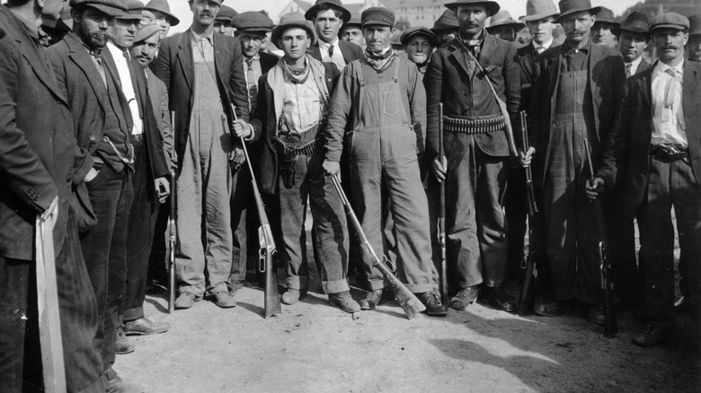 Strikers during Colorado Coalfield War