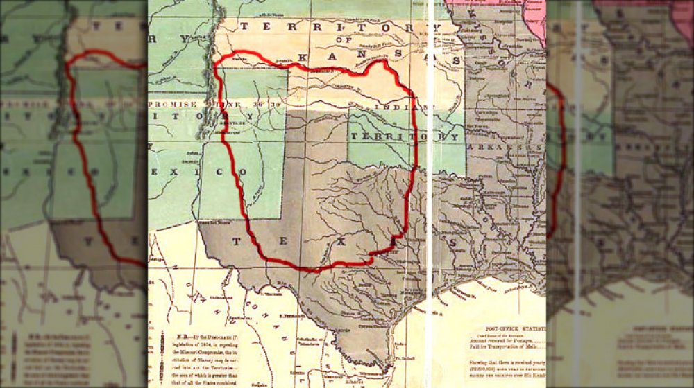 Map of the Comancheria