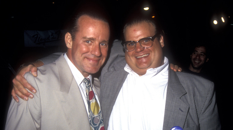 Chris Farley and Phil Hartman